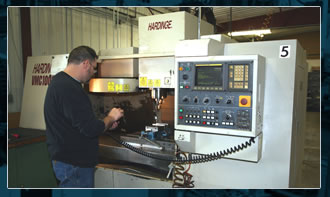 Shop-floor machining equipment at Iowa Tool & Manufacturing